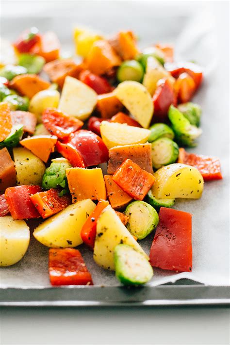 See how to roast reds, russets, yukon golds, or whatever spud you've got handy. Vegan Roasted Vegetable Salad with Avocado Dressing ...