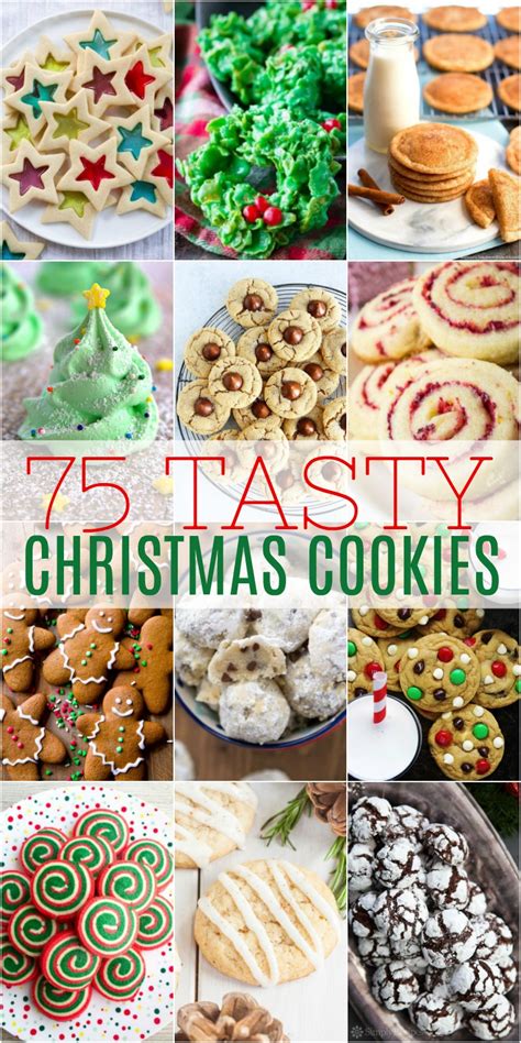 We are both cookie monsters and love baking and eating cookies especially during the holidays. 75 Tasty Christmas Cookies - melissassouthernstylekitchen.com