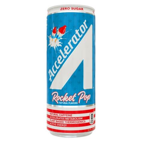 Ashoc Accelerator Zero Sugar Rocket Pop Energy Drink Can 12 Fl Oz Kroger