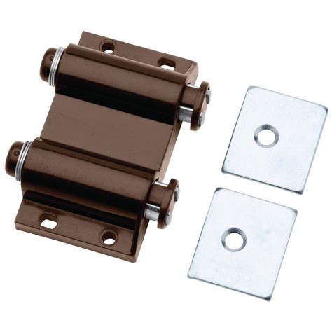 Liberty 2 In Brown Spring Loaded Double Magnetic Touch Catch With