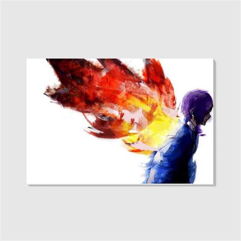 Merchbay Watercolor Tokyo Ghoul Rolled Canvas 12 Inch X 18 Inch