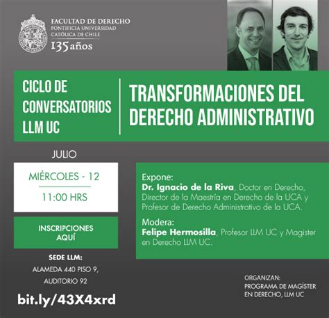 Ciclo De Conversatorios Llm Uc Transformaciones Del Derecho Administrativo