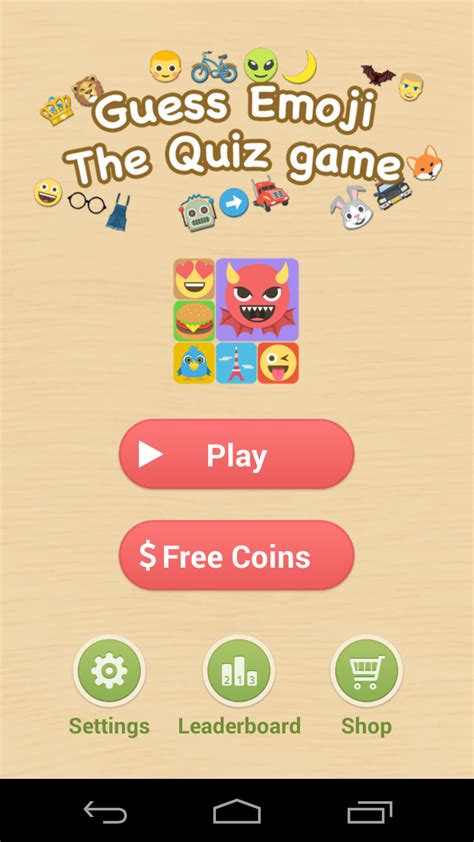 Guess Emoji The Quiz Game Uk Appstore For Android