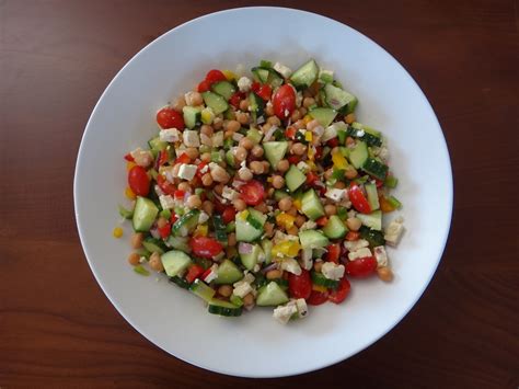 Healthy, tasty salad recipe: Chickpea Salad - Emily Innes ...