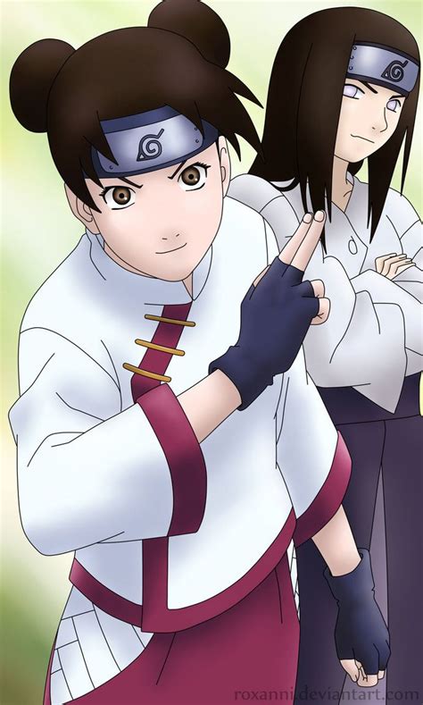 Tenten And Neji By Roxanni On Deviantart Dibujos Animados Bonitos Anime Naruto Anime