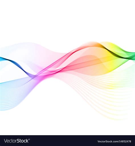Abstract Flowing Lines Royalty Free Vector Image