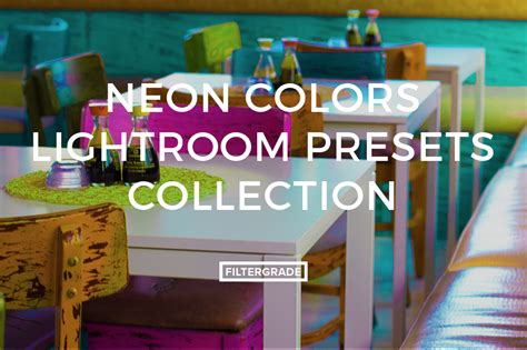 With just a click of the mouse, you can apply a specific effect to your photos. Neon Colors Lightroom Presets Collection - FilterGrade