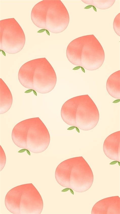 Peaches Peach Wallpaper Trendy Wallpaper Peach Aesthetic