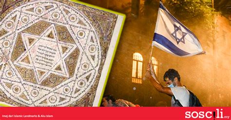 Kisah Lambang Bintang Bendera Israel Yang Berasal Dari Bangsa Asal Palestin