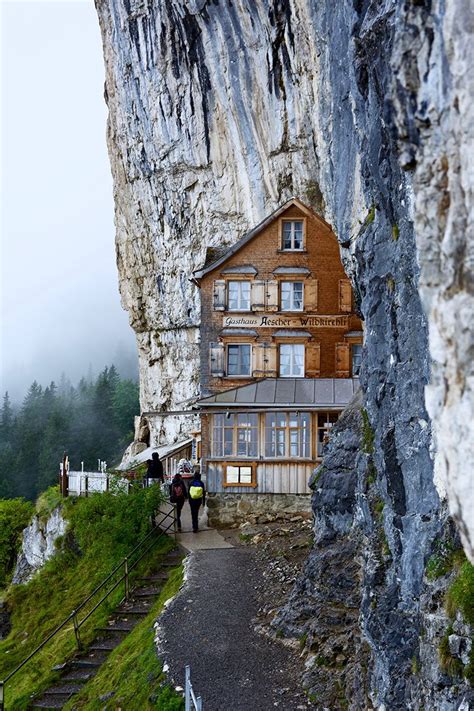 Berggasthaus Aescher Wildkirchli – Wasserauen, Switzerland - Atlas