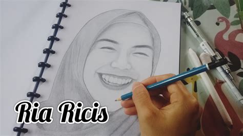 Menggambar Wajah Ria Ricis Intanarts Youtube