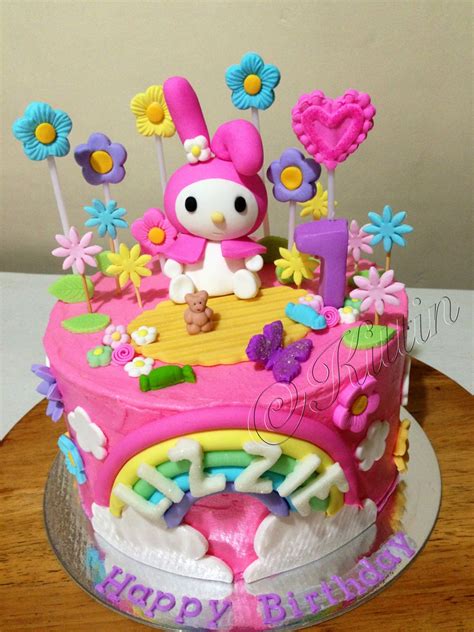 Kittins My Melody Cake My Melody Sanrio Hello Kitty My Melody