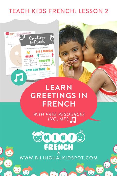 Learn Greetings And Introductions In French With These Free Mini