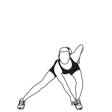 Alternating Side Lunge Touch Exercise How To Workout Trainer By Skimble