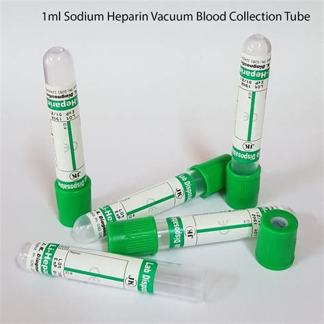 Sodium Heparin Vacuum Blood Collection Tube At Rs Piece Vacuum