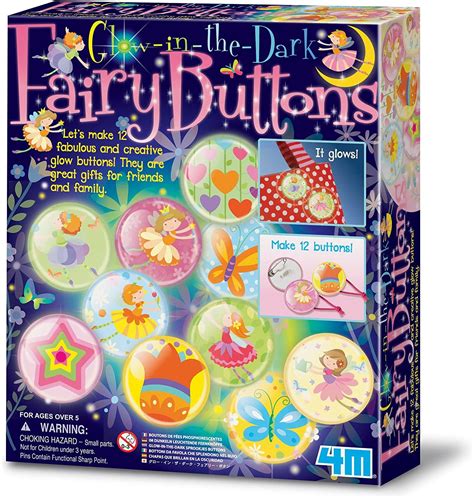 Glow In The Dark Fairy Buttons