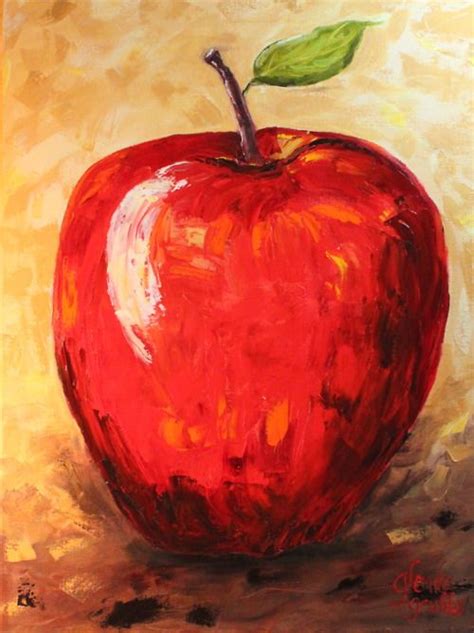 Glenda Grubbs Artist Fruit Painting Apple Painting Apple Art