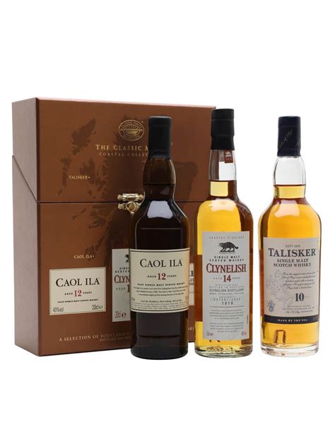 Classic Malts Coastal Collection 3x20cl Scotch Whisky The Whisky