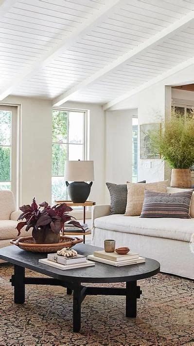 Organic Modern Living Room Inspiration Pinterest