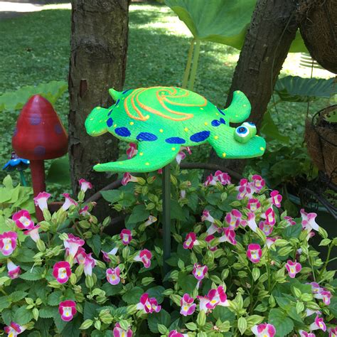 Sea Turtlegarden Decor Ts For Gardeners Garden Stakes Garden