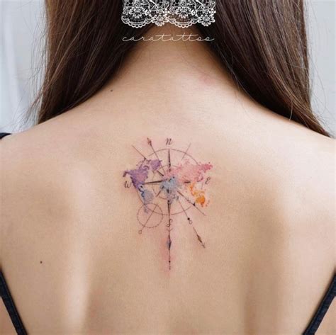 70 Compass Tattoos For Wanderlust Warriors Straight Blasted Tattoos