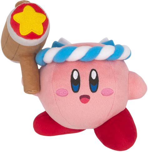 Kirby Plush Toy Allstar Collection Kp62 Hammer Kirby S