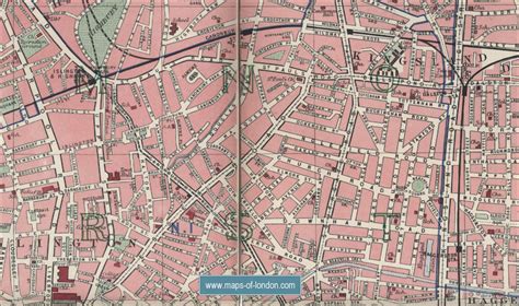 Map Of Highbury London