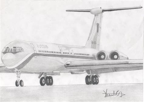 Airplane Drawing By Anonymous Partners On Deviantart