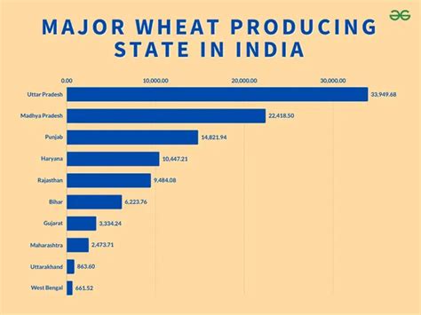 Largest Wheat Producing State In India 2024