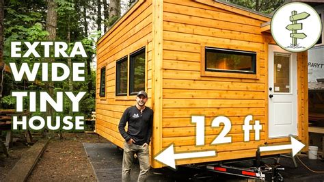 Special 12 Ft Wide Tiny House Feels Like A Real Home Full Tour Youtube