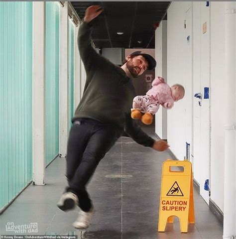 Prankster Father 32 Photoshops His Baby Into Hilarious Dangerous