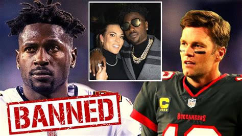 Antonio Brown BANNED From Snapchat After Posting Explicit Images Of Ex Partner After Tom Brady
