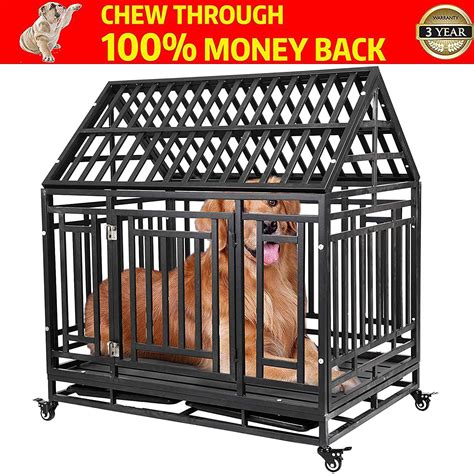 Enyopro Heavy Duty Dog Cage Indoor Outdoor Pet And Animal Kennel With
