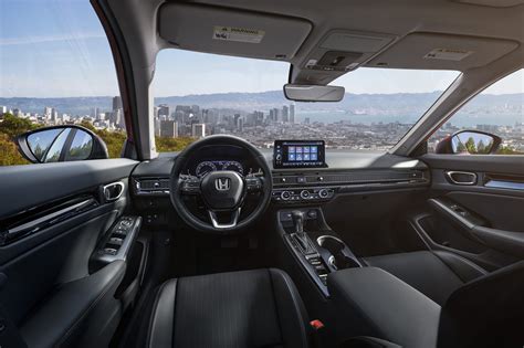 The 2022 Honda Civic Sedan Flaunts A Tastefully Minimalist Interior