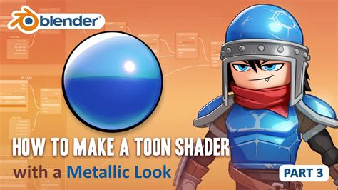Toon Shader Tutorial Part 3 How To Make A Metallic Material Blender 28eevee Youtube