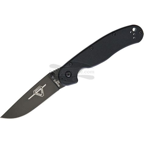 Folding Knife Ontario Rat 2 D2 Black 8830 76cm For Sale Mygoodknife