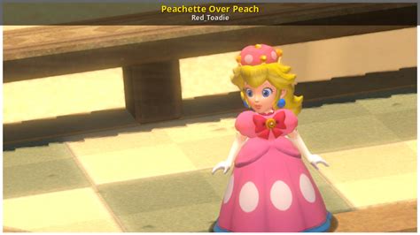 Peachette Over Peach Super Mario 3d World Bowsers Fury Works In