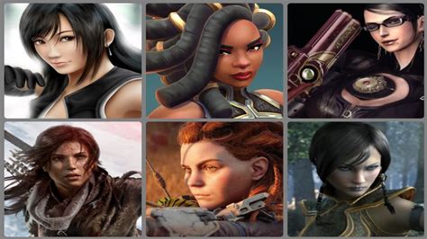 Top 100 Female Video Game Characters Narik Chase Studios