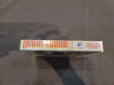 Dragon Warrior III NES Nintendo Complete In Box CIB Great Shape With Map Chart EBay