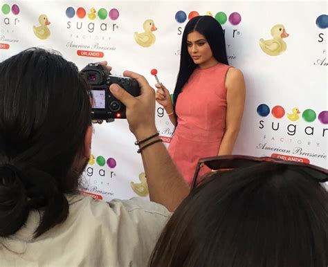 March 11 2016 Fan Picture Of Kylie At The Grand Opening Of Sugar