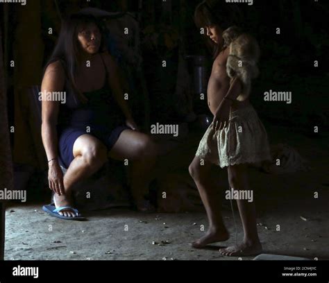 Kamayura Tribe In The Xingu Hi Res Stock Photography And Images Alamy
