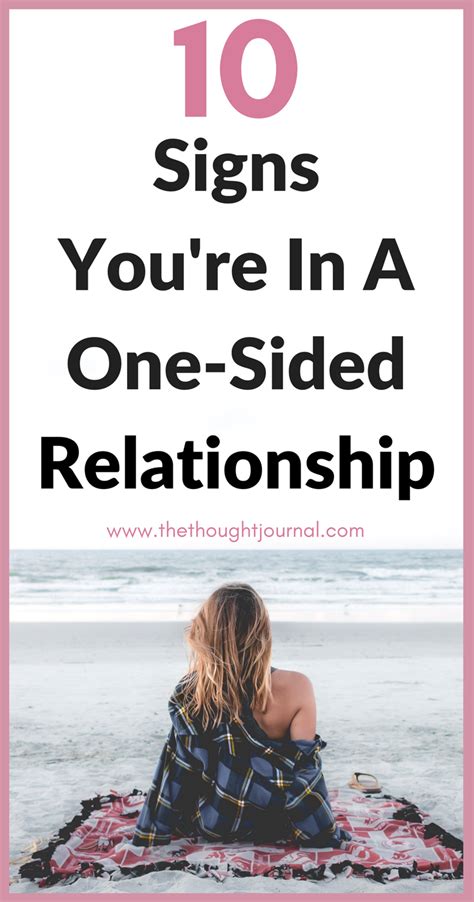 10 Obvious Signs Youre In A One Sided Relationship The Thought