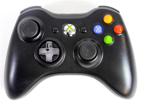 Black Wireless Controller Transforming D Pad Xbox 360 Retromtl