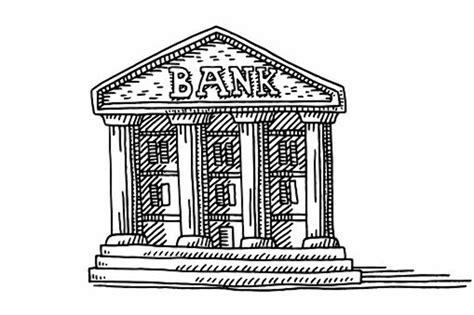 Download High Quality Bank Clipart Sketch Transparent Png Images Art
