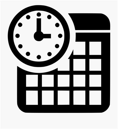 Date And Time Png Clip Art Library