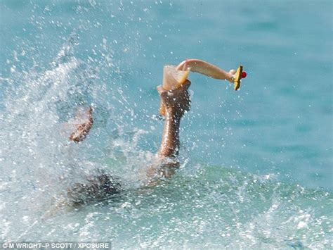 Tallia Storm Sports Two Skimpy Swimsuits As She Hits The Beach In Barbados Daily Mail Online