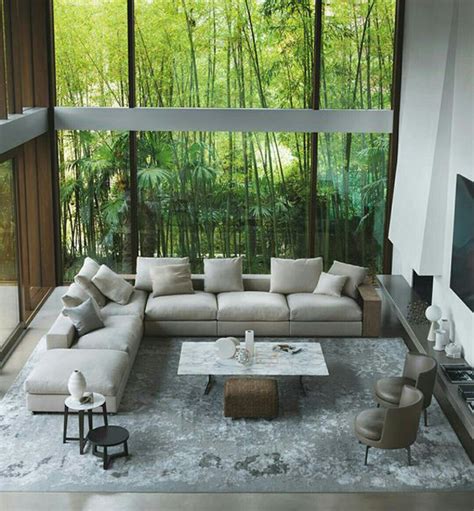 25 Natural Living Rooms Integrated With Outdoor Spaces Homemydesign
