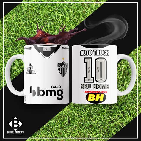 Clube atlético mineiro, commonly known as atlético mineiro or atlético, and colloquially as galo, is a professional football club based in t. Caneca Atletico Mineiro Personalizada - Modelo 2021 no ...