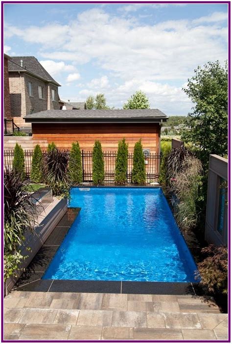Inground Pool Designs For Small Yards 25 Fabulous Small Backyard