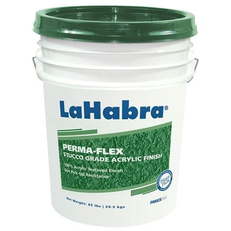 Lahabra 65 Lbs Perma Flex Stucco Acrylic Finish 3719 The Home Depot